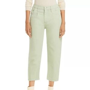 AQUA Axel Balloon Jeans in Olive